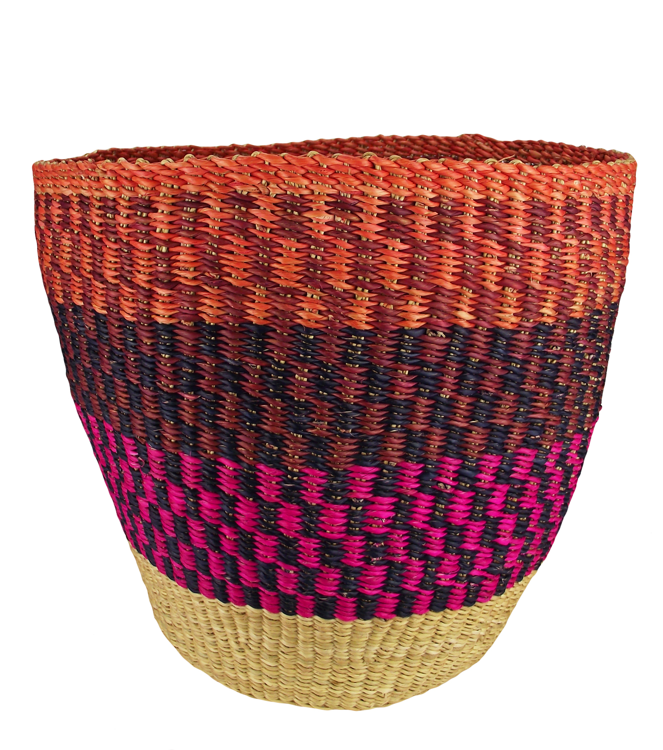 Orig. Afrika Bolga Korb Dekorativer Aufbewahrungskorb Fair Trade | eBay